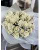 Vip İthal athena Beyaz Gül Buketi